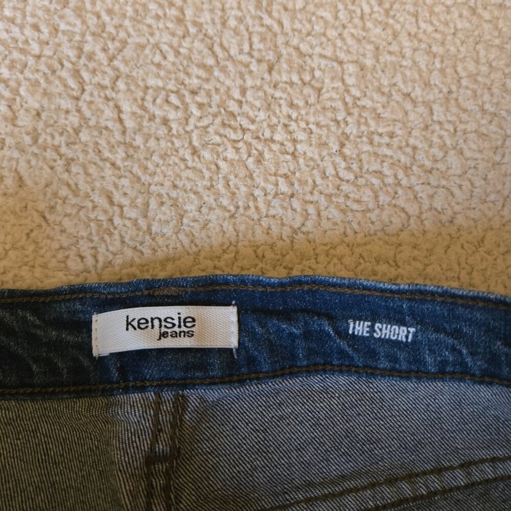 Kensie Jean Shorts Size 6 - Picture 2 of 6